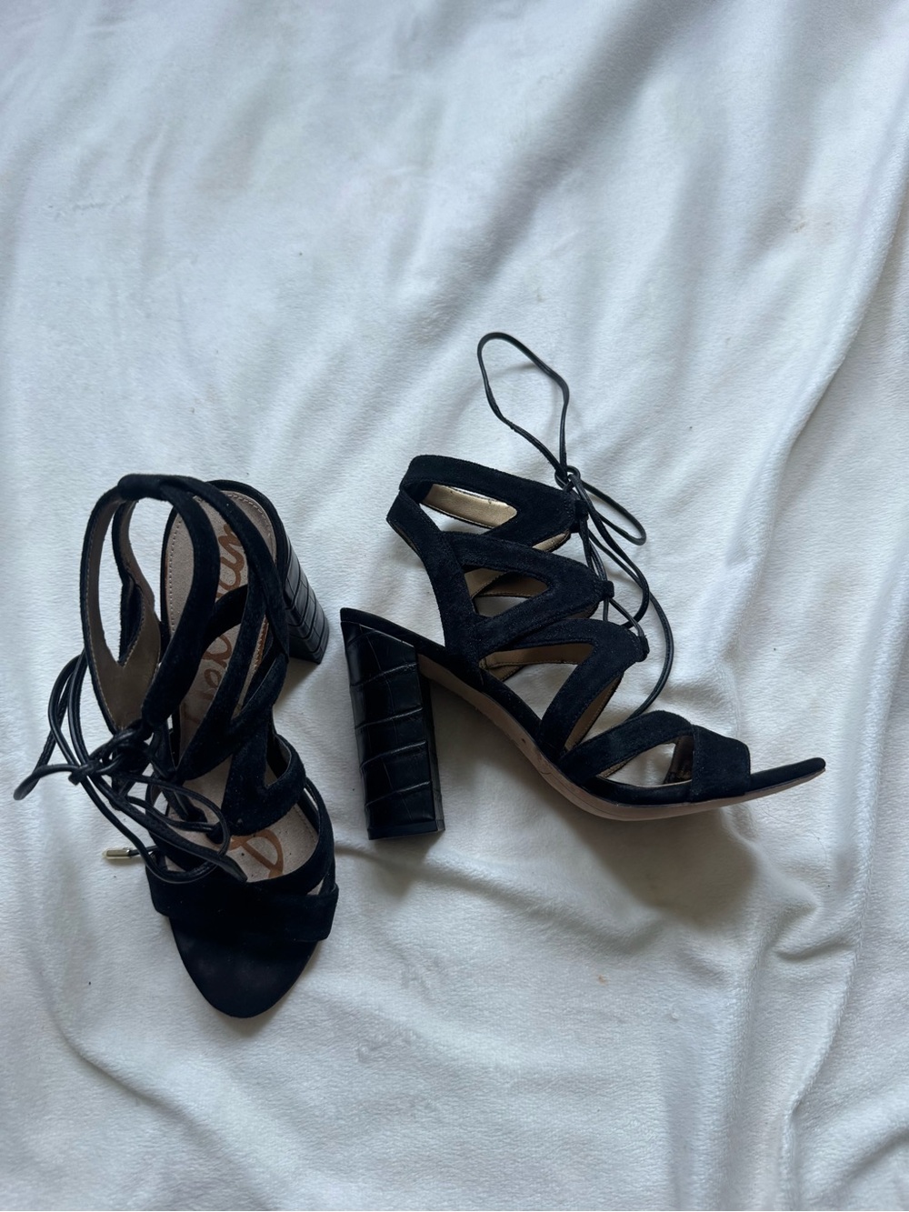 Sam Edelman Yardley lace up heels